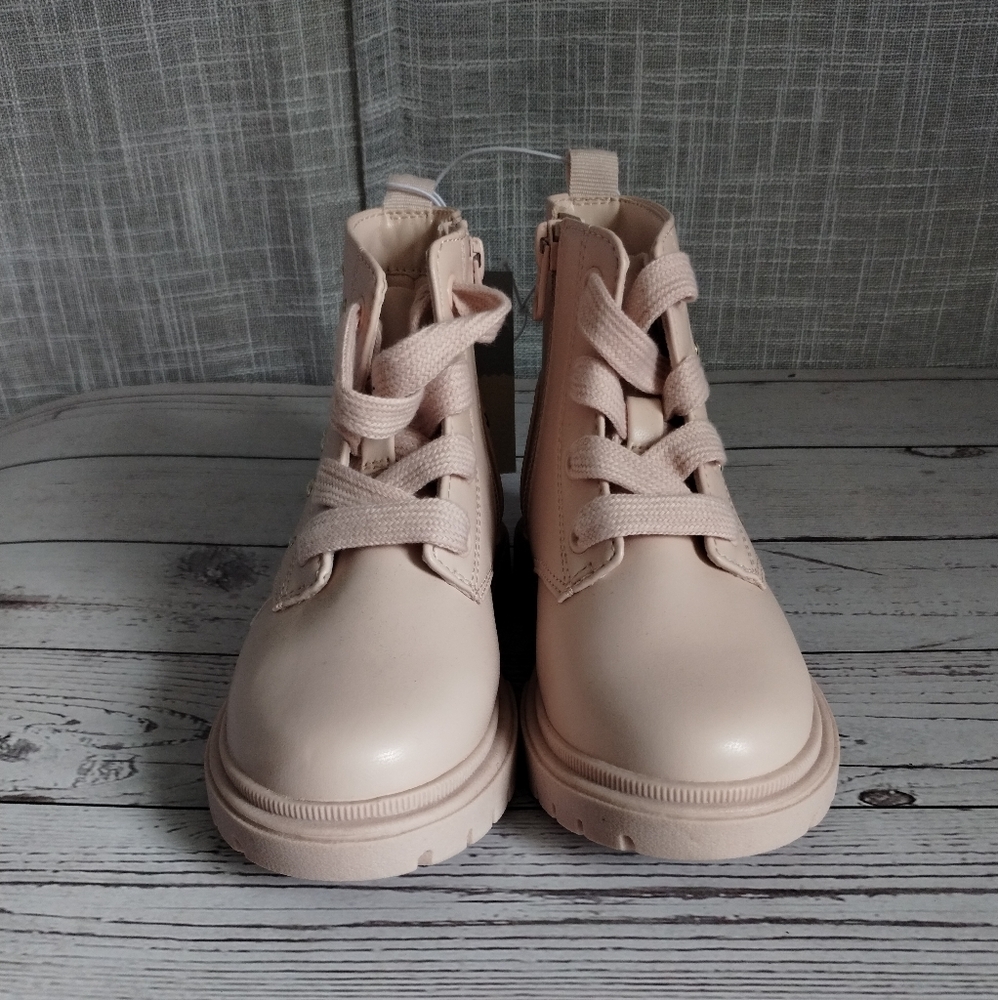 Cat & Jack Pink Chunky Sole Boots - Picture 2 of 6